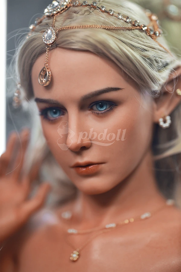 Fire Doll 151cm/59ft4 C Cup Full Silicone Sex Doll with Finger Bones - Premium Lightweight 25.6kg