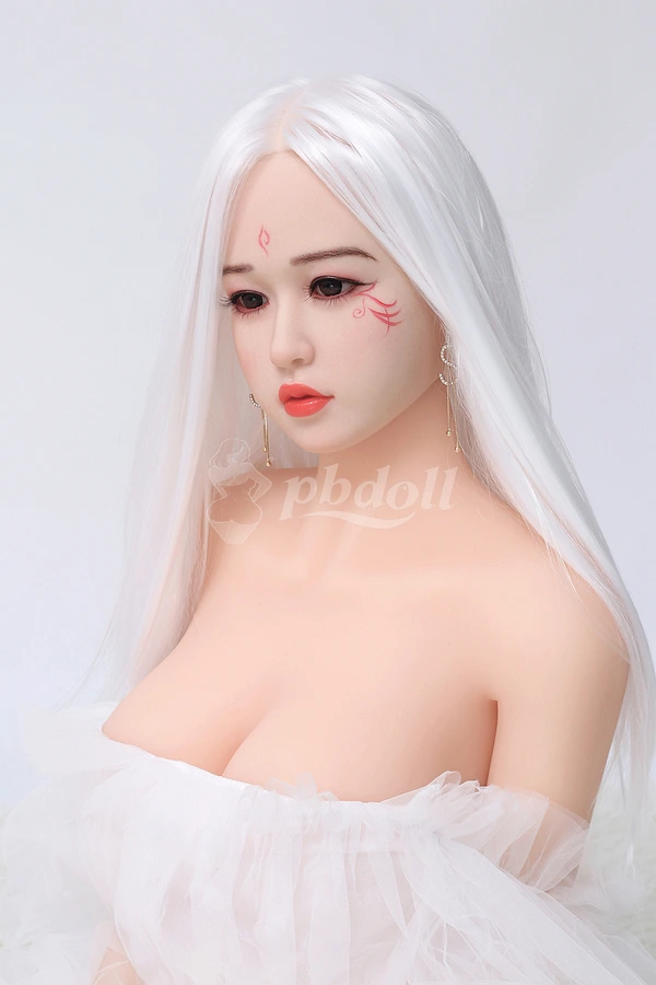 SY Doll 158cm/26ft2 Silicone Head & TPE Body Sex Doll – 205 Head, Implanted Hair, Electric Hips