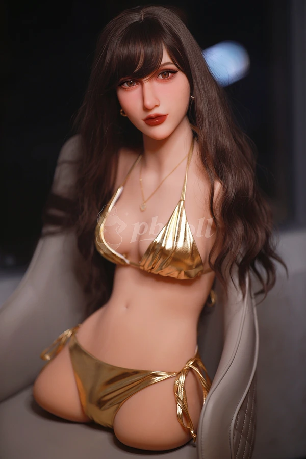 Fire Doll 77cm/2.53ft Premium TPE Half-Body Doll with Head | A-Cup Handless Realistic Companion
