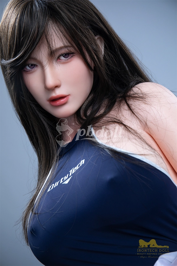 Irontech Premium 164cm Silicone Love Doll – S1 Head, E-Cup Gel Breasts & Buttocks, EVO Skeleton, Standing Feet, Brunette