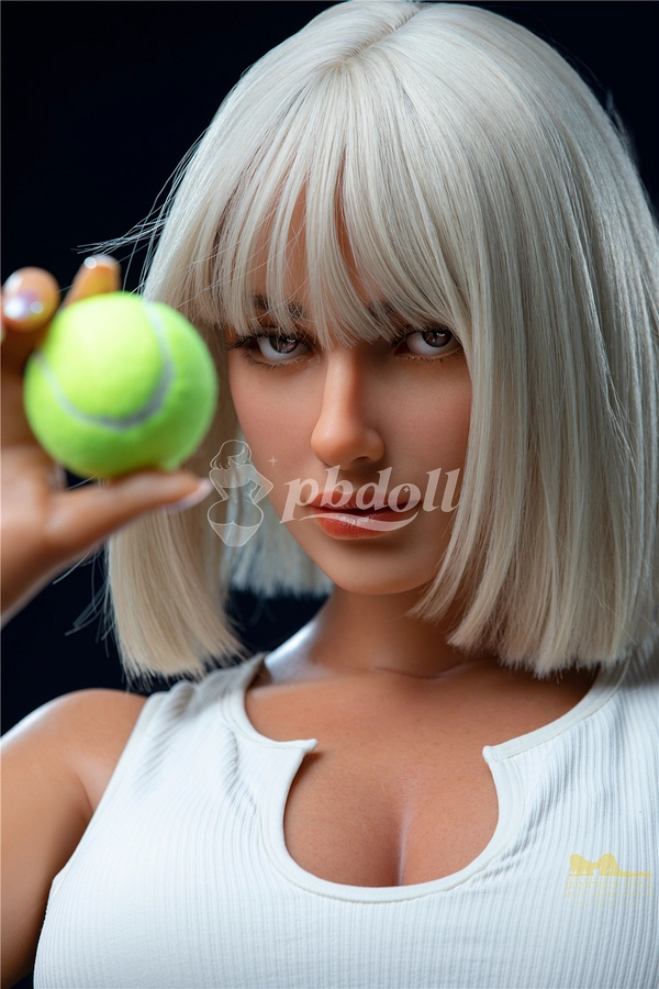 Irontech Premium 164cm Silicone Athletic Love Doll – S17 Head, E-Cup Gel Breasts & Buttocks, EVO Skeleton, Standing Feet, Platinum Blonde