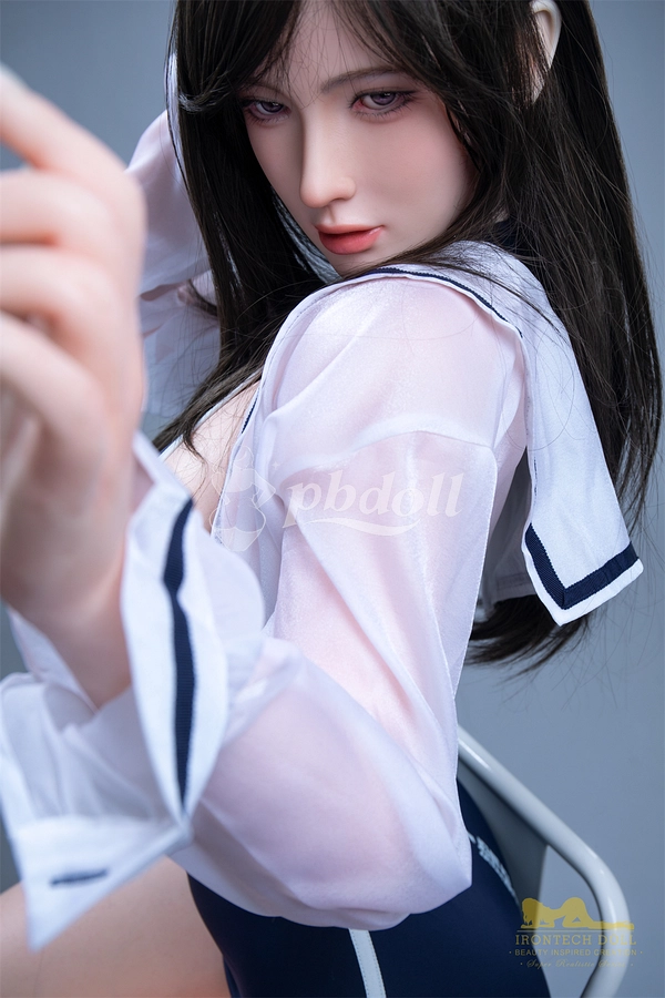 Irontech Premium 164cm Silicone Love Doll – S1 Head, E-Cup Gel Breasts & Buttocks, EVO Skeleton, Standing Feet, Brunette