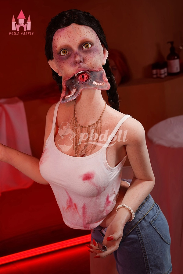 Dolls Castle 158cm TPE Doll – D-Cup Horror Zombie SFX, Cosplay Fantasy