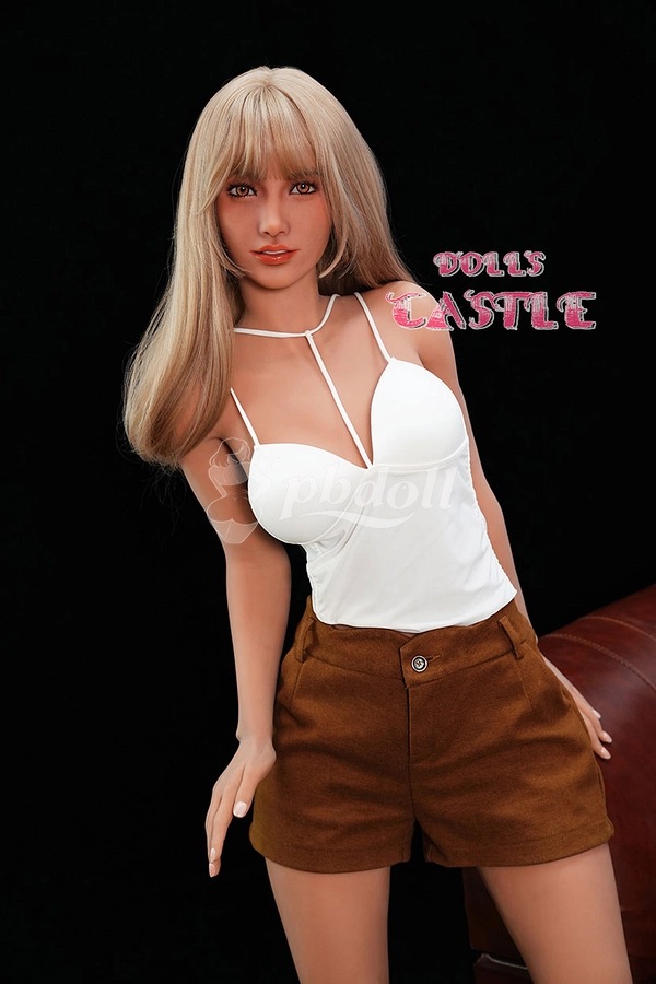 Dolls Castle 163cm TPE Doll – E-Cup Fresh Blonde Beauty, Slim Figure