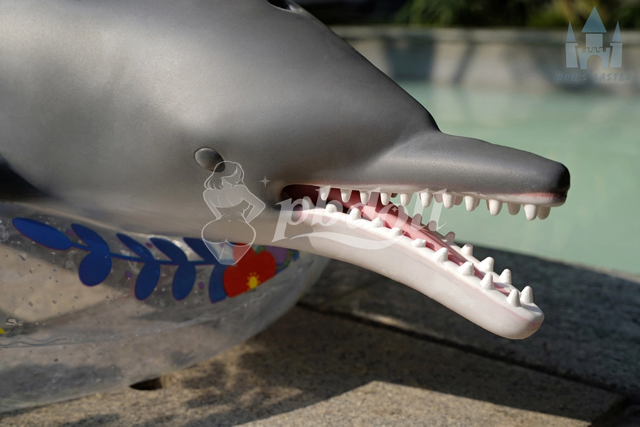 130cm Lifelike Silicone Dolphin Figure – Poolside & Garden Display Prop | Dolls Castle