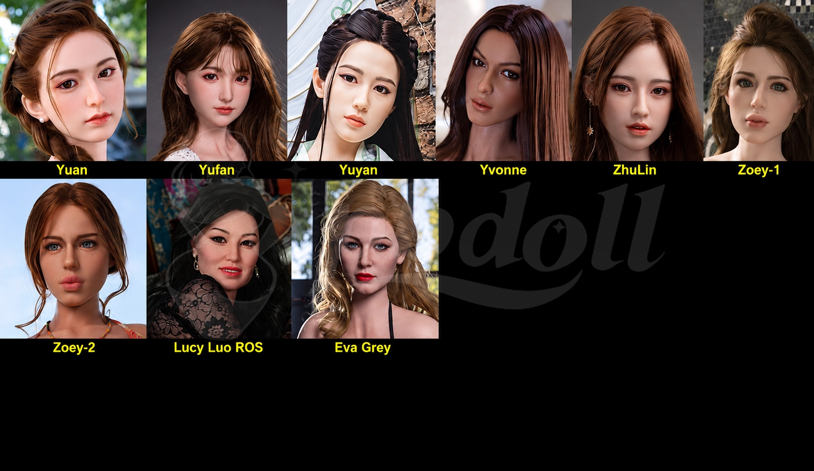 Starpery Doll head collection
