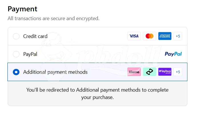 Afterpay payment illustration