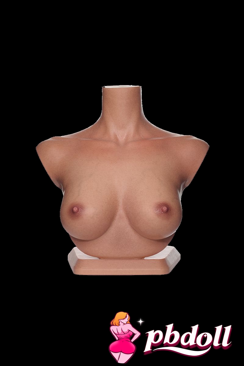 Realistic bust stand skin tone option 3