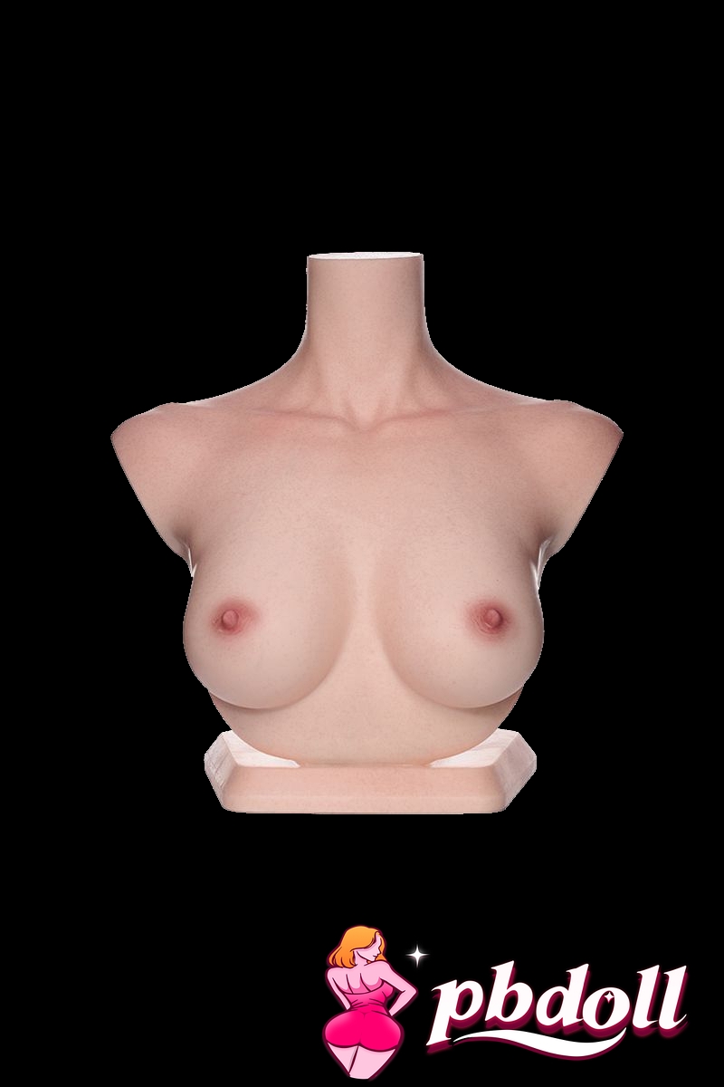 Realistic bust stand skin tone option 1